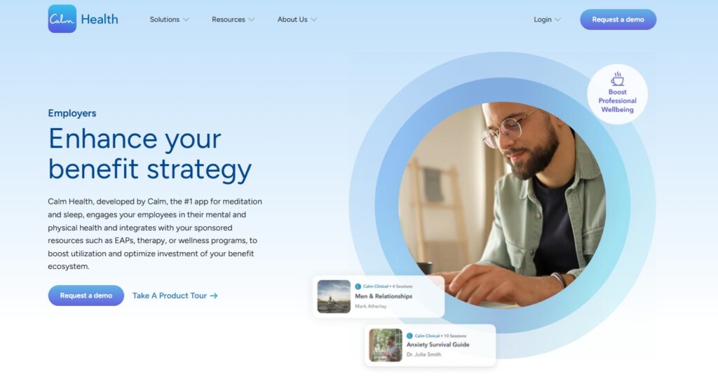 calm health app homepage calm health app homepage