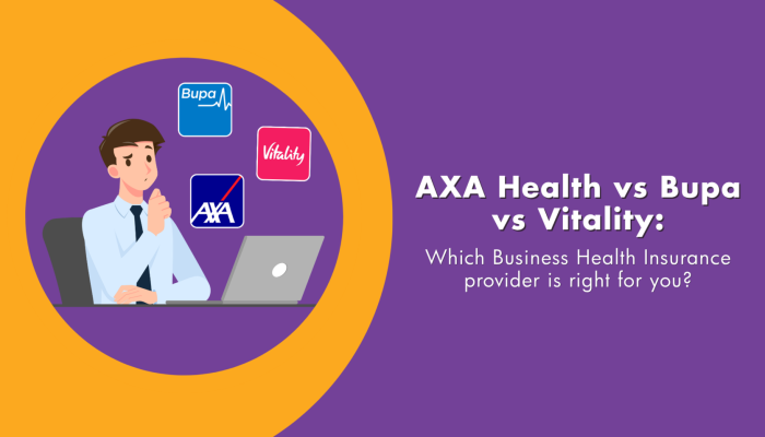 AXA Health vs Bupa vs Vitality: man in shirt and tie weighing up options