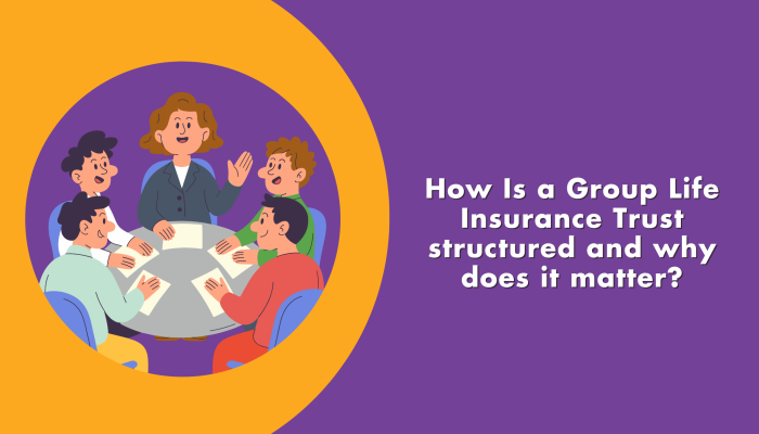 how is a group life insurance trust structured